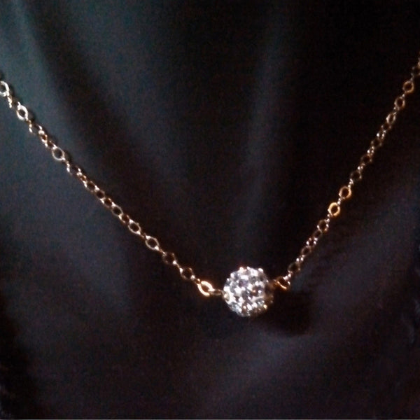 Crystal ball Necklace